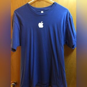 Apple Employee Blue Shirt Large
